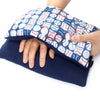 2-Pack Small Heating Pad For Neck Microwavable - Moist Hot Compress (Baseball)